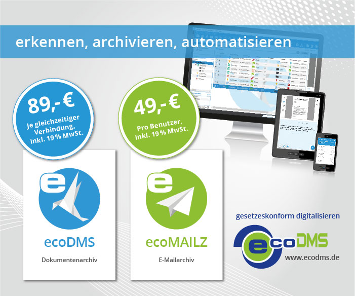 ECO DMS-Reseller - Archivsystem 